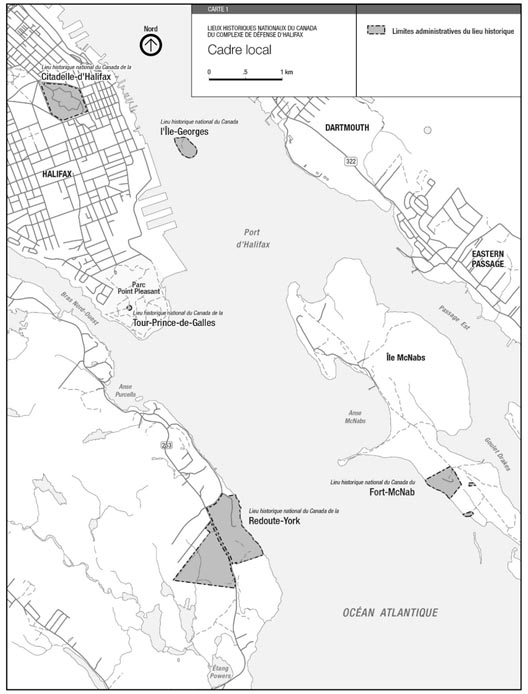 Carte 1 : Cadre local