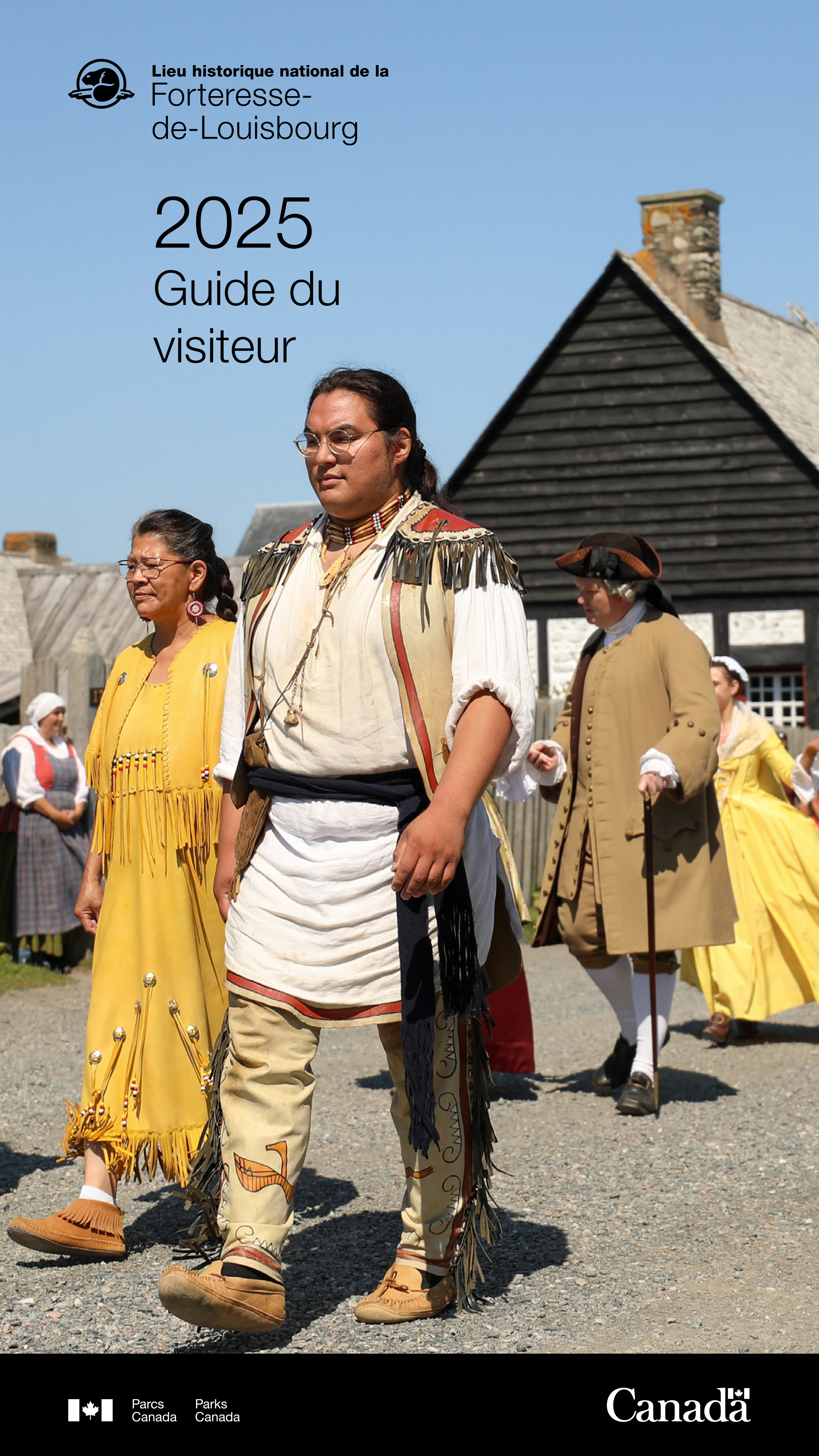 La couverture du guide des visiteurs de la forteresse.