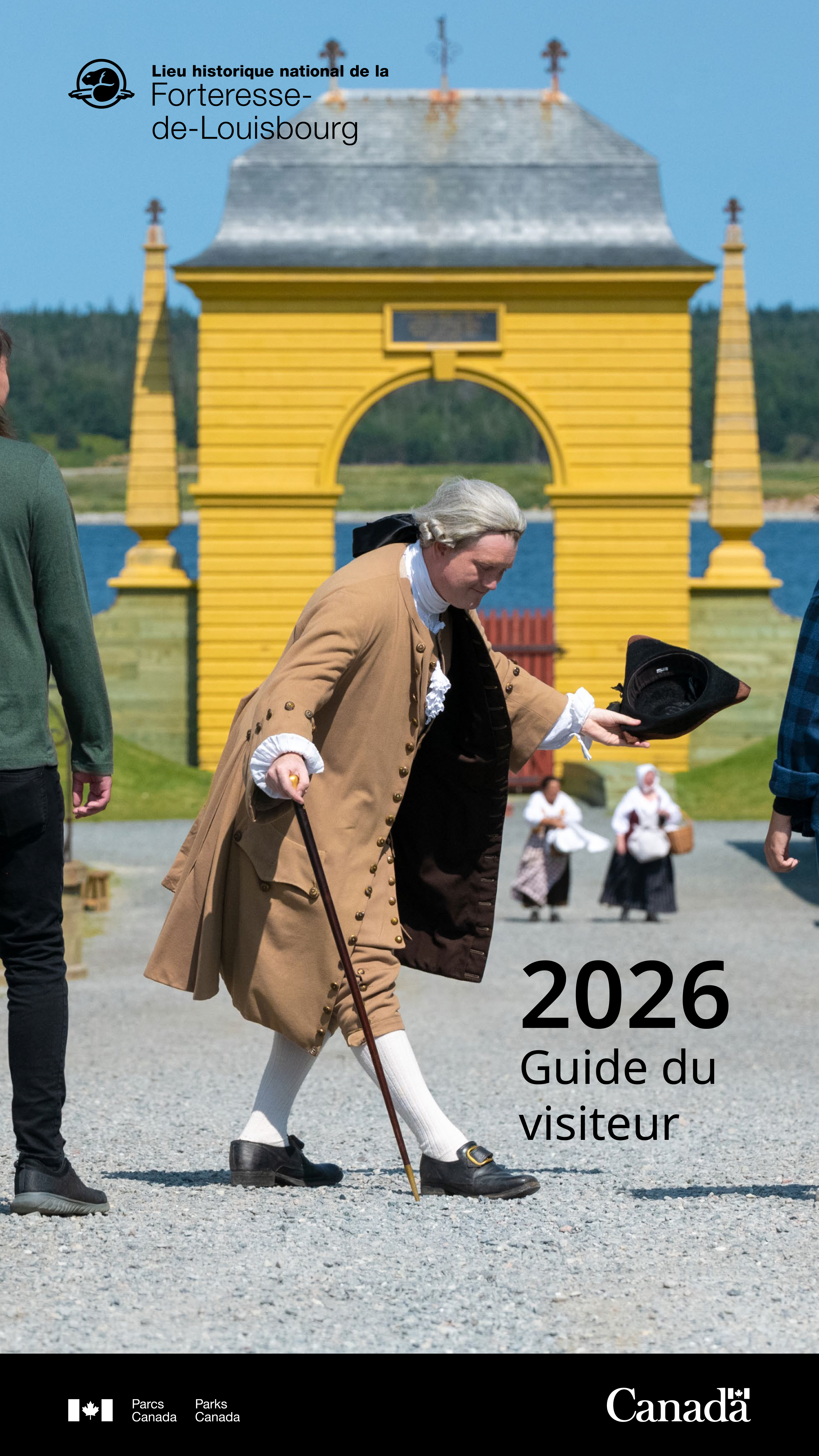 La couverture du guide des visiteurs de la forteresse.
