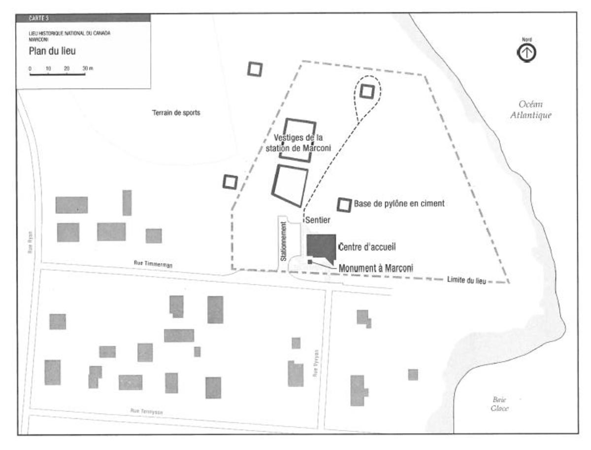 Carte 1: Site plan