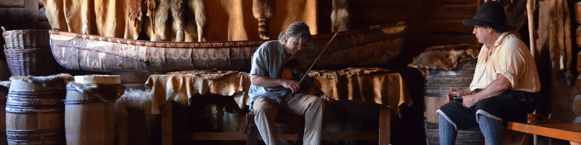Traditional Music on Thursdays - Harvey Marcotte plays the violin