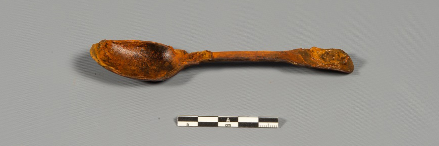 A teaspoon from the 19th century