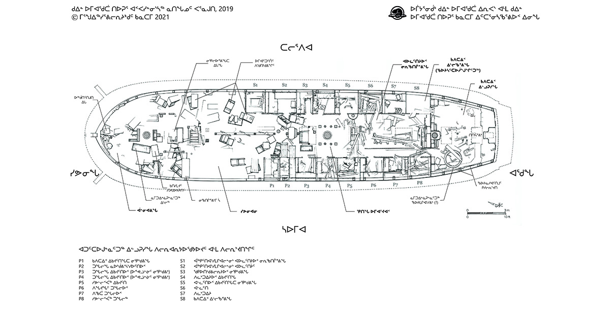 ᑯᐃᓐ ᐅᒥᐊᖁᑖᑕ ᑎᐅᕈᕐ (HMS <cite>Terror</cite>) ᐊᑦᑎᓐᓂᖓᓄᑦ ᑎᑎᕐᑐᒐᕐᓯᒪᔪᖅ  ᐸᕐᓇᐅᑦ