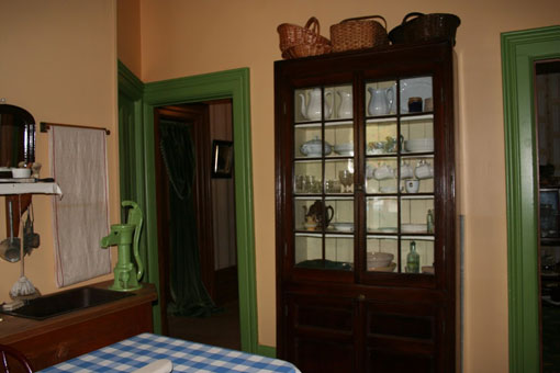 Historic kitchen table and sink