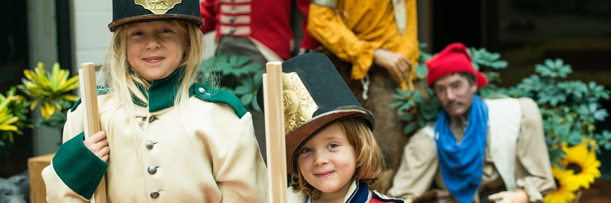 Children in costume