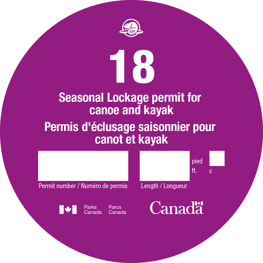 Lockage permit