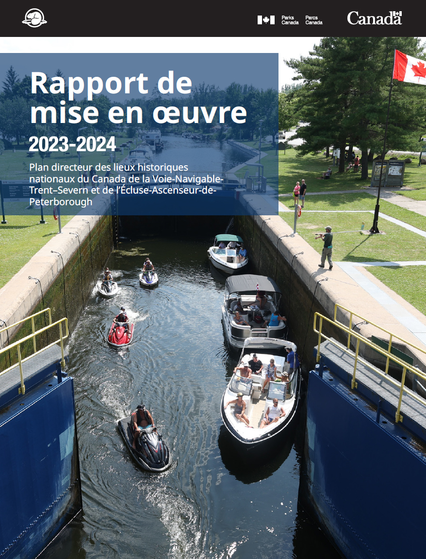 Page couverture de la Rapport de mise en œuvre 2023-2024