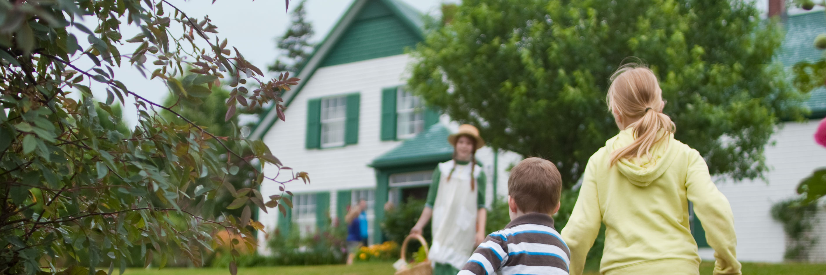 Visiteurs à Site Patrimonial Green Gables.