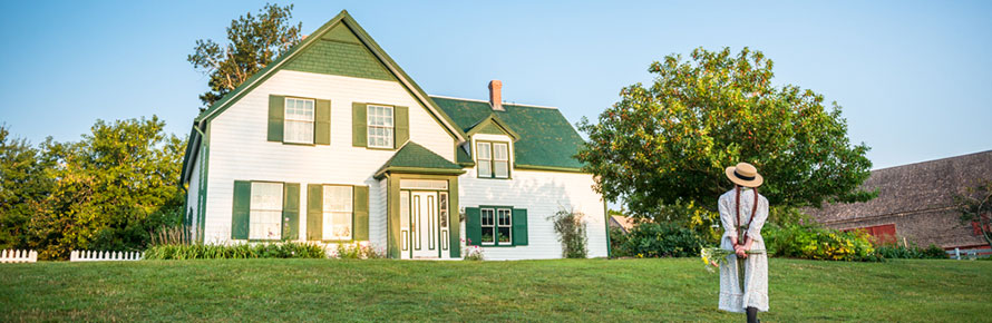 Anne at Green Gables.