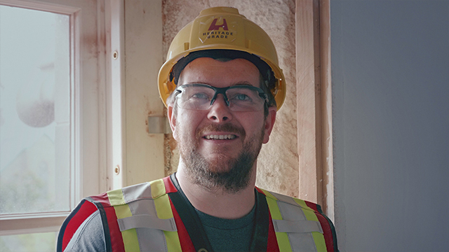 Kieran Reid, Lead Traditional Plasterer and Foreman with Heritage Grade