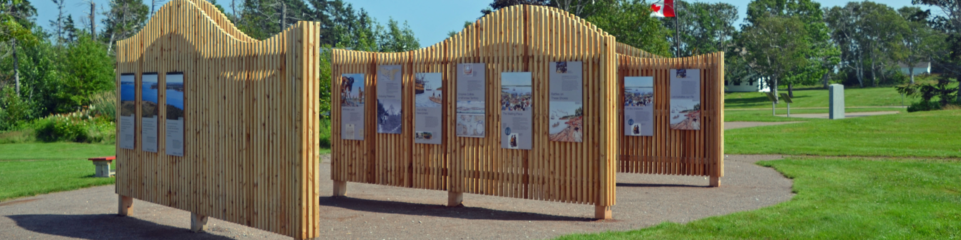 Skmaqn–Port-la-Joye–Fort Amherst National Historic Site interpretive panels