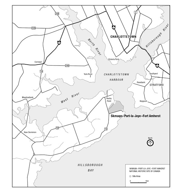 Map 2: Local setting — Text version follows.