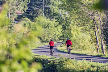 C'est dans un décor enchanteur et à l'écart de la circulation automobile que vous pourrez vous balader à vélo sur la piste du Canal-de-Chambly.