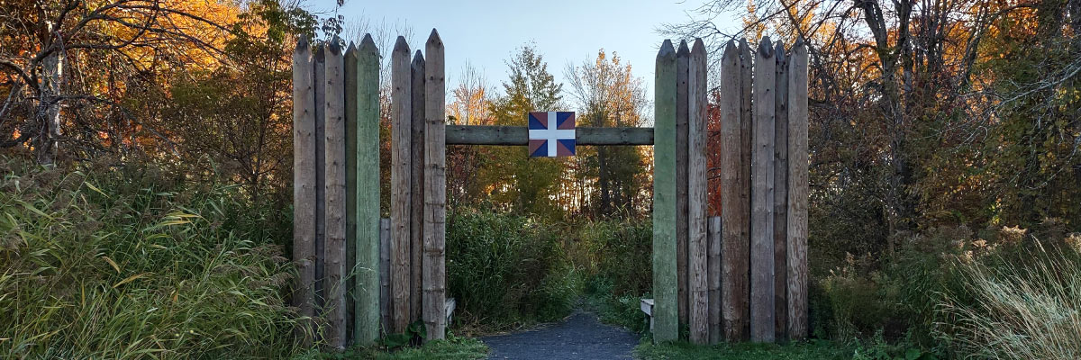 Site of the former Fort Sainte-Thérèse