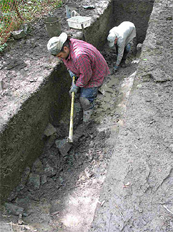 Archeological digs