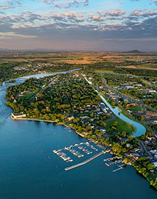 Le bassin de Chambly, un majestueux fort français et les écluses en escalier du canal de Chambly