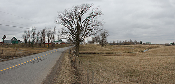 Aperçu de l'emplacement du retranchement 2