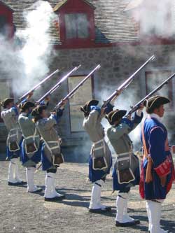 The Compagnies franches de la Marine in Chambly