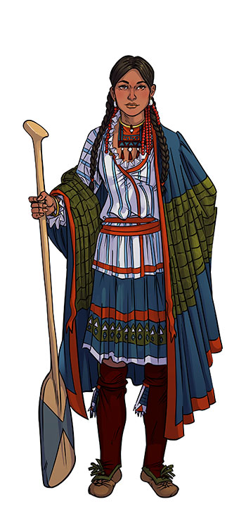 Agnesse, smuggler Kanienkehaka (Mohawk)