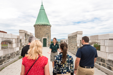 Visite guidée des fortifications de Québec