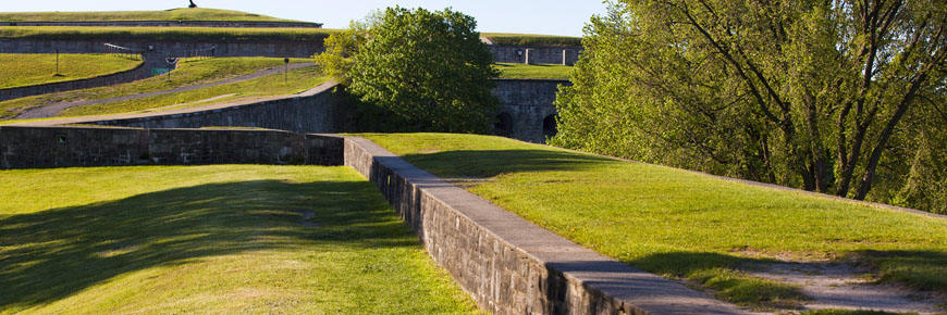 Part of the fortifications