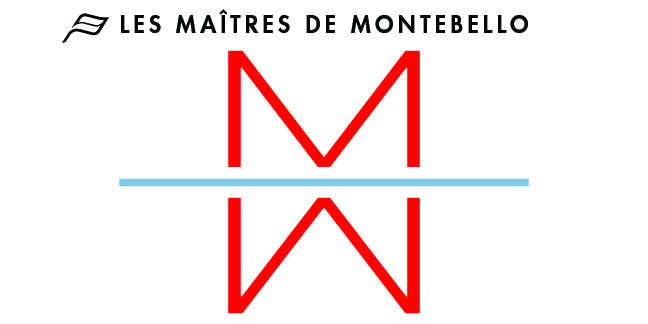 Colored logo of Les Maîtres de Montebello.