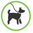 dog-on-leash-allowed logo