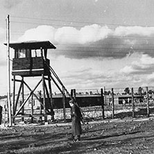 Stalag Luft III (Wroclaw, Poland), one of the four prisoner of war camps Arseneau was held during the war