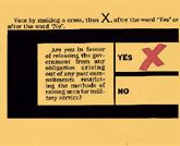 English ballot