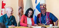 Signature of The Trust Agreement with the Timiskaming First Nation— July 5th, 2019.