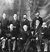 Wilfrid Laurier et les membres de la Commission mixte anglo-américaine, 1898