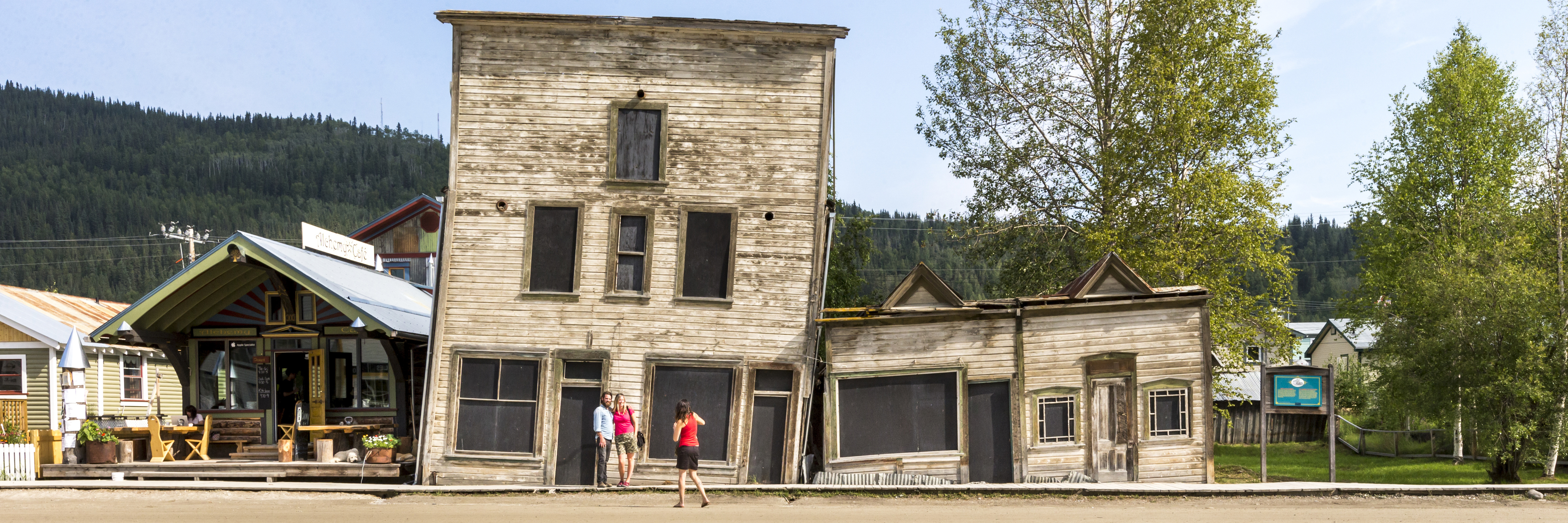 Exterior of Third Ave. Complex in Dawson City