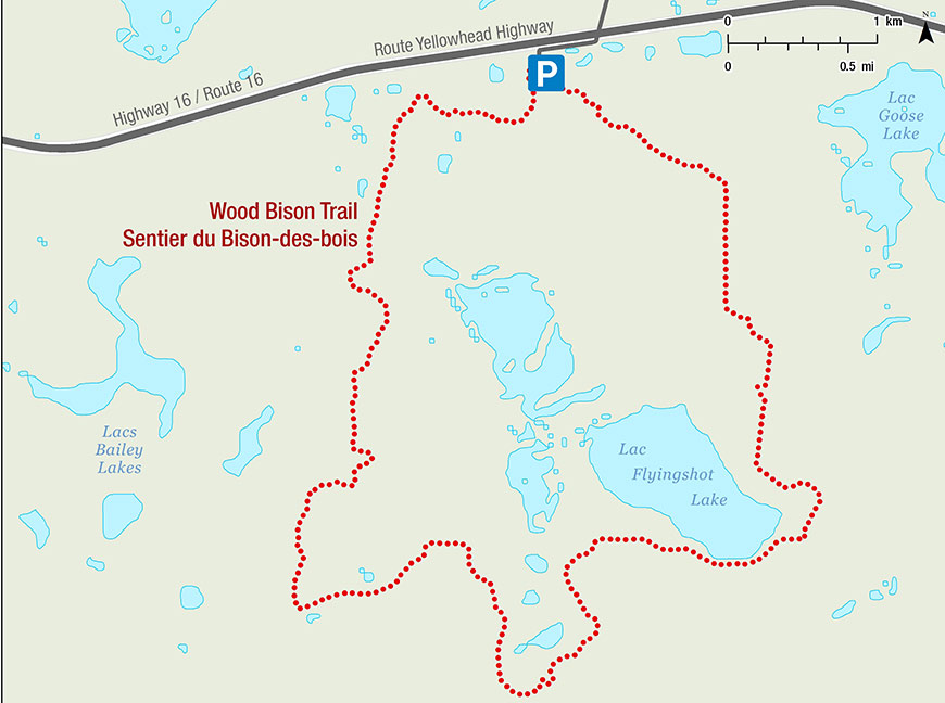 Carte du sentier