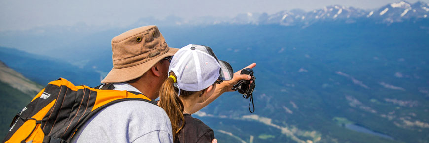 The Whistlers Summit trail