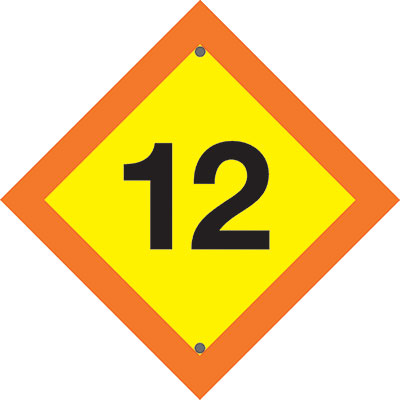 Trail 12 sign