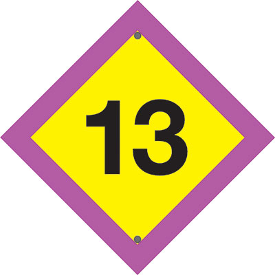 Trail 13 sign