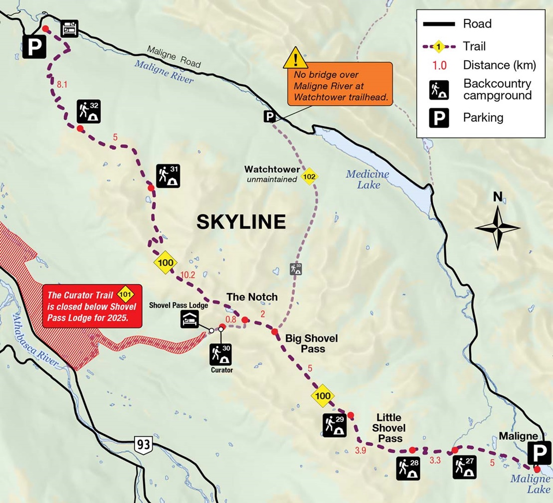 Trail map