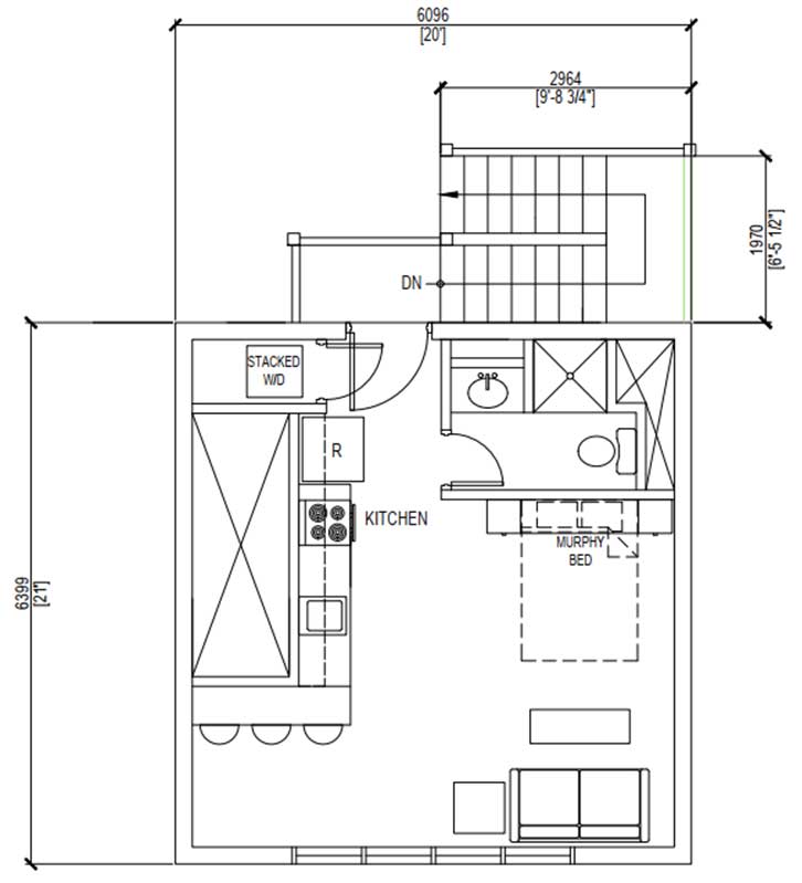 Second floor plan