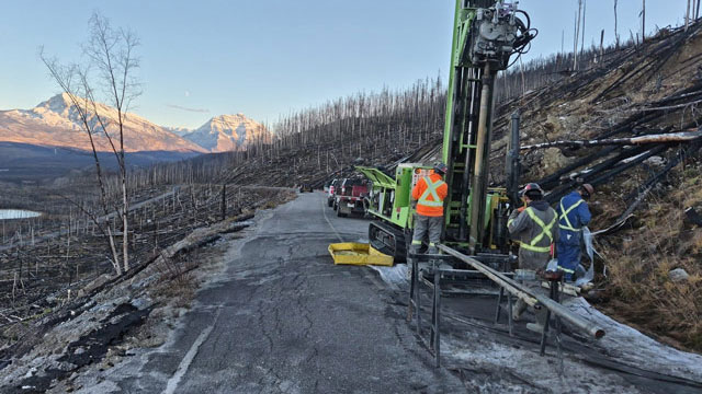 Geotechnical assessment work