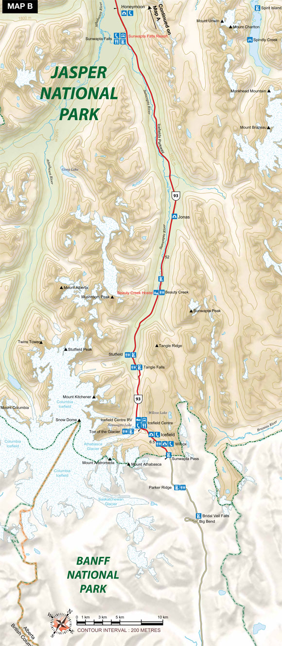 Road Biking Guide - Map B