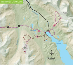 Secteur du lac Maligne