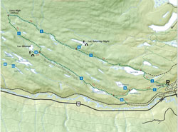CARTE C - Boucle du Lac-Saturday Night