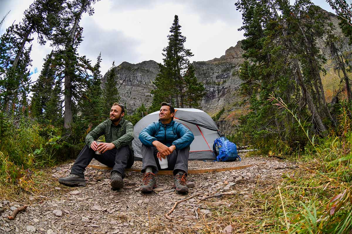 Bertha Bay Backcountry Campground · Waterton Lakes National Park