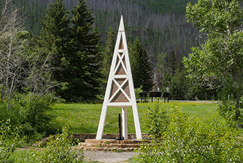 Western Canada’s First Oil Well, located off the Akamina Parkway.