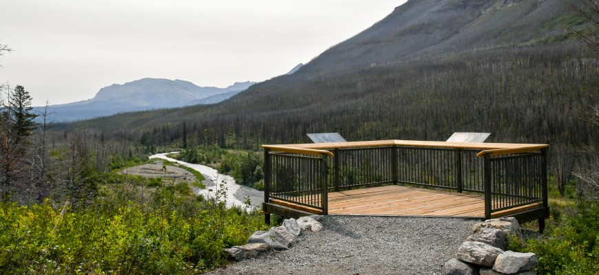 Akamina Parkway, Crandell Mountain