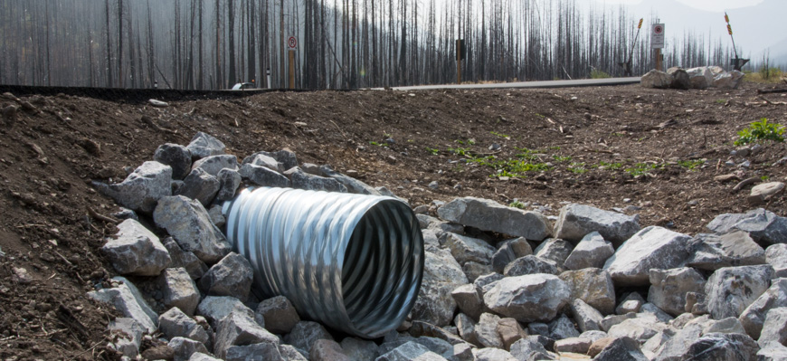 Akamina Parkway culvert