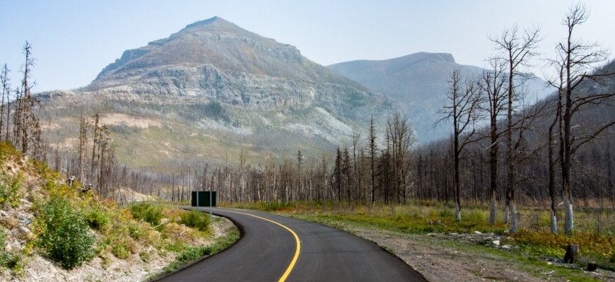 Akamina Parkway, Crandell Mountain