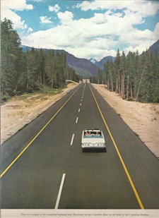photo of a car driving on a new highway