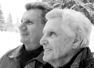 V.G. (Fred) Schleiss (front) and Walter Schleiss (back) © Rob Buchanan V.G. (Fred) Schleiss and Walter Schleiss.