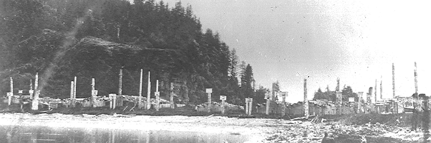 1800s Haida village site